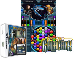 Puzzle Quest - Galactrix (Europe) (En,Fr,De,Es,It) Cover